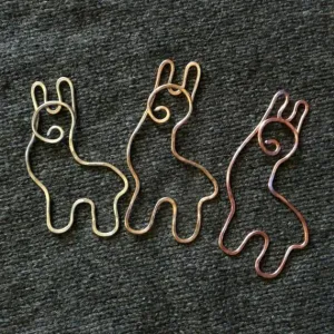 Adorable Alpaca Shawl Pin