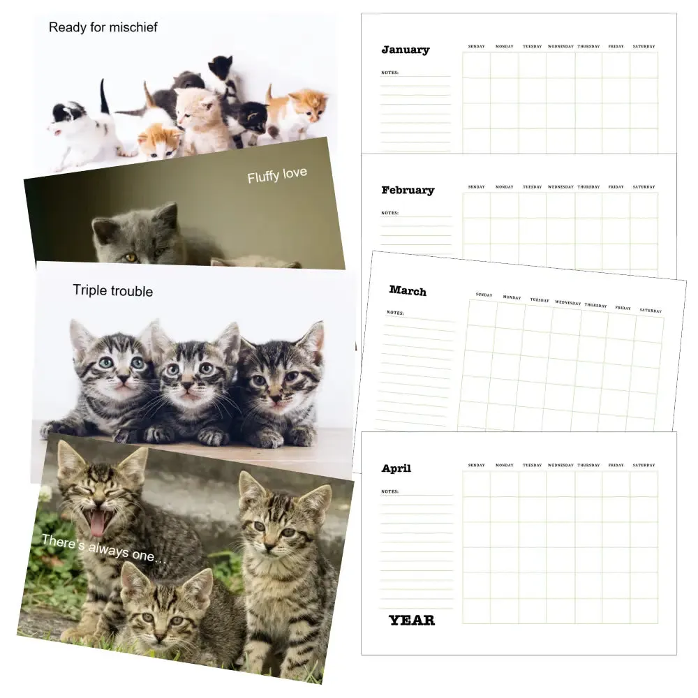 Adorable Kittens Calendar PLR