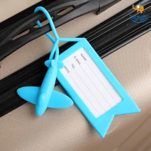 Airplane Luggage Tag