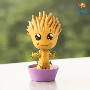 Baby Groot Resin Bobble Head