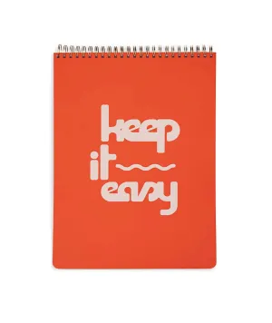 Ban.do Top Spiral Notebook Keep It Easy