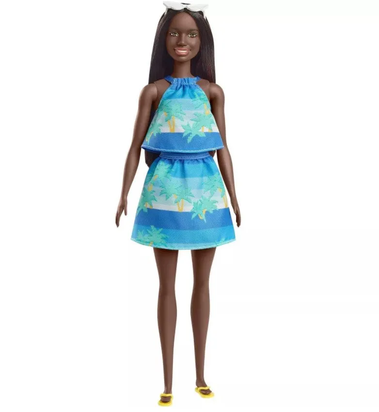 Barbie Loves The Ocean Doll Ocean Print Top And Skirt