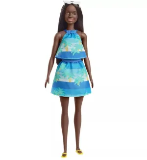 Barbie Loves The Ocean Doll Ocean Print Top And Skirt