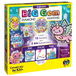 Big Gem Diamond Painting – Axolotl - #6499000