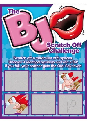 Bj Scratch Off Challenge Scratcher