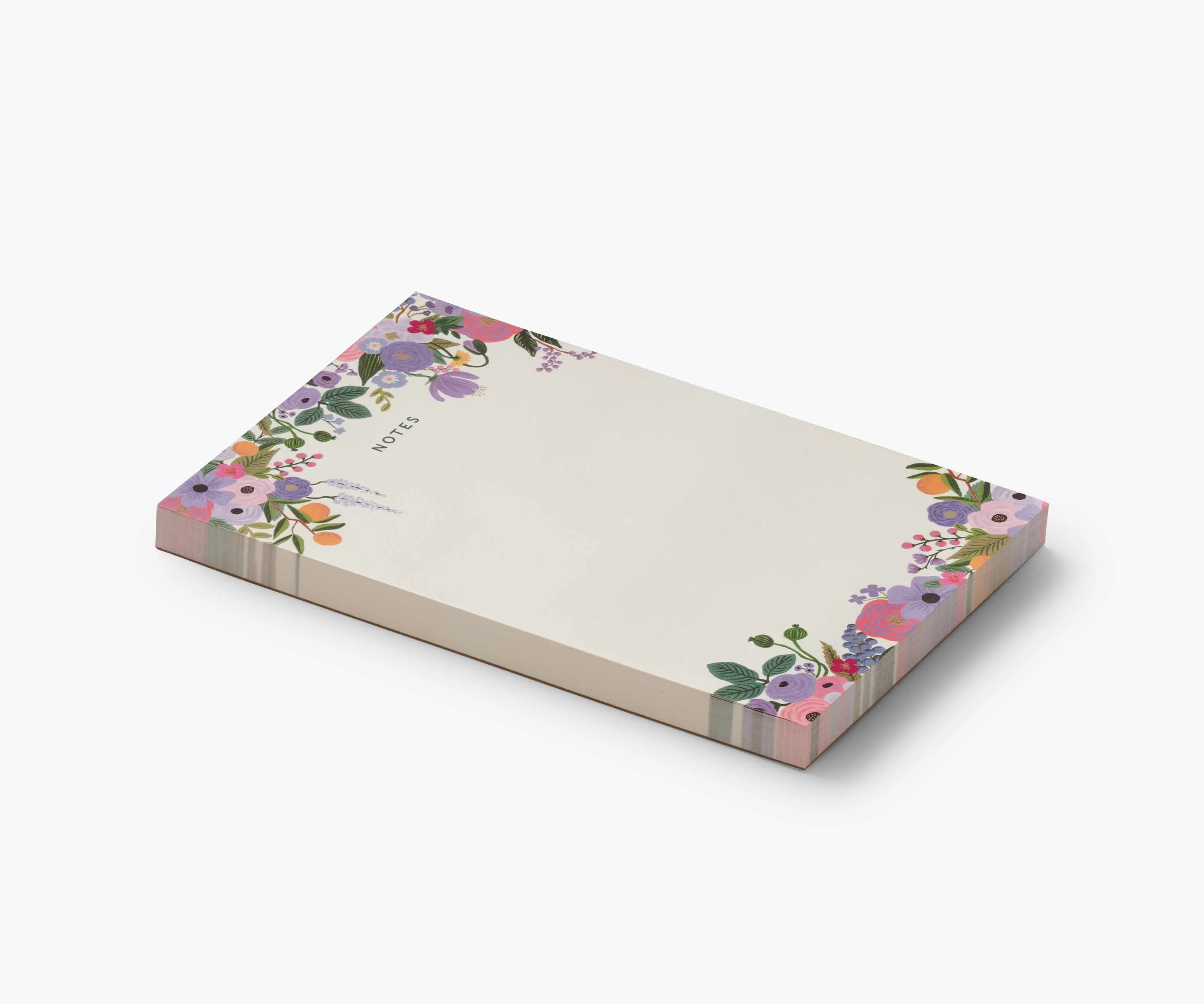 Blank Notepad - Violet Garden Party