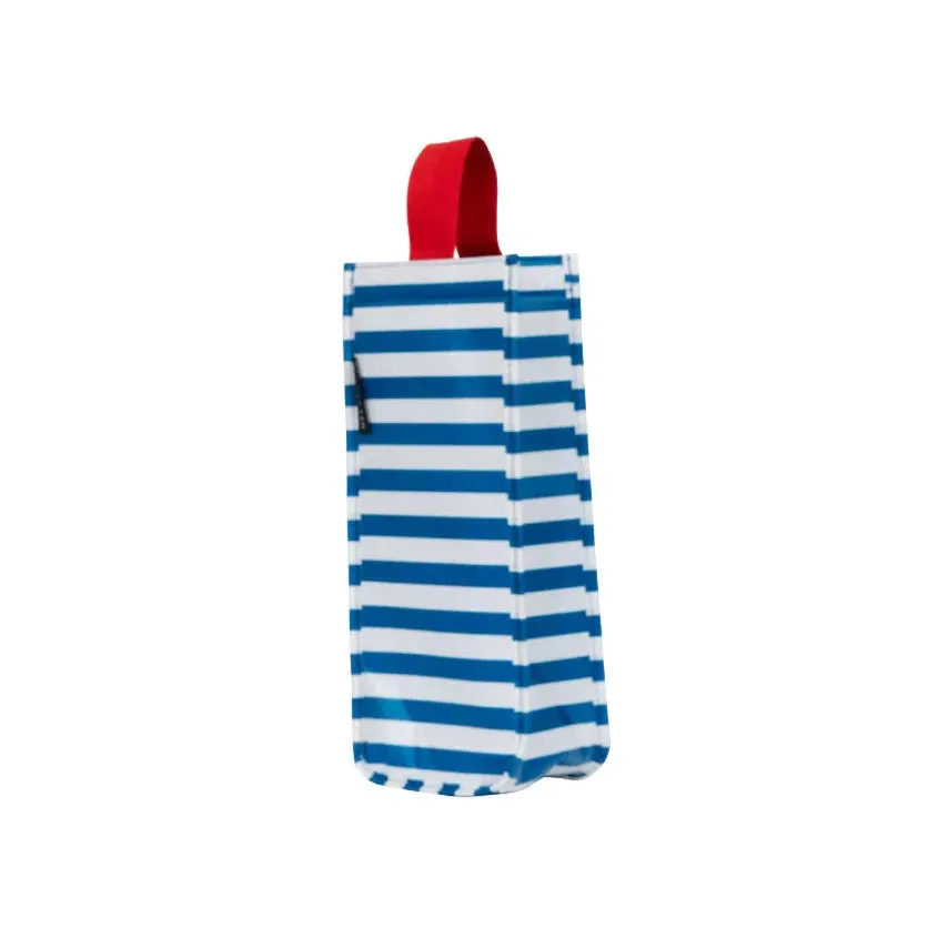 Breton Stripe Wine Bag