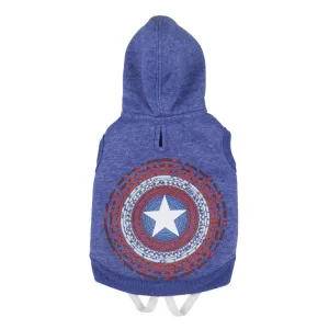 Captain America Dog Hoody Sweatshirt