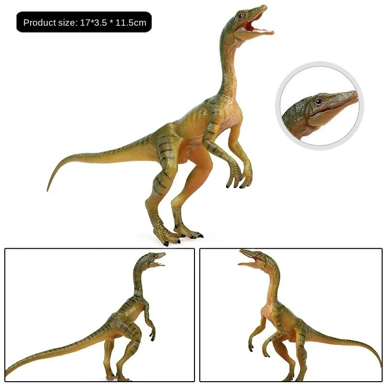 Children's Jurassic Simulation Solid Static Dinosaur Show Jaw Dragon Model Toy Tyrannosaurus Dinosaur Animal Plastic Model