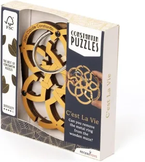 Constantin C'est La Vie - The Original Wooden Maze Game from Recent Toys