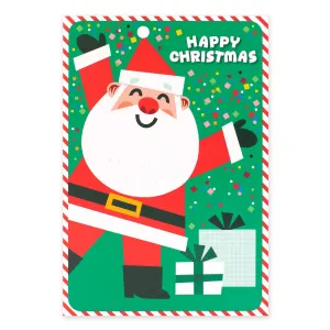 Creative Publishing by Hallmark Christmas Card - Happy Santa