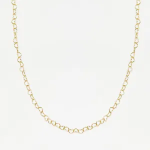 Dainty Heart Chain Necklace