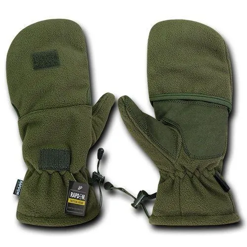 Fleece Shooter'S Winter Shooting Military Patrol Army Mittens Gloves