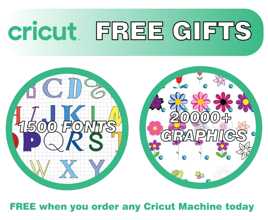 FREE Gifts with your Cricut machine