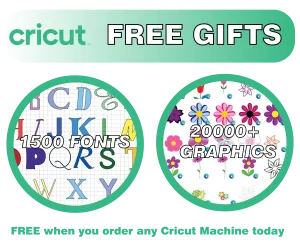 FREE Gifts with your Cricut machine