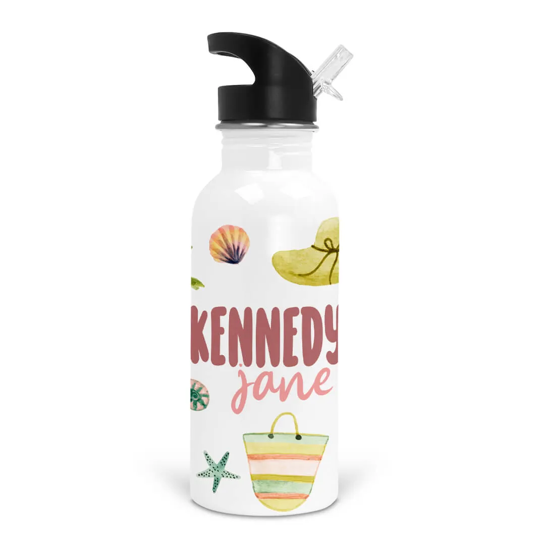 Fun In The Sun Personalized Kids Water Bottle