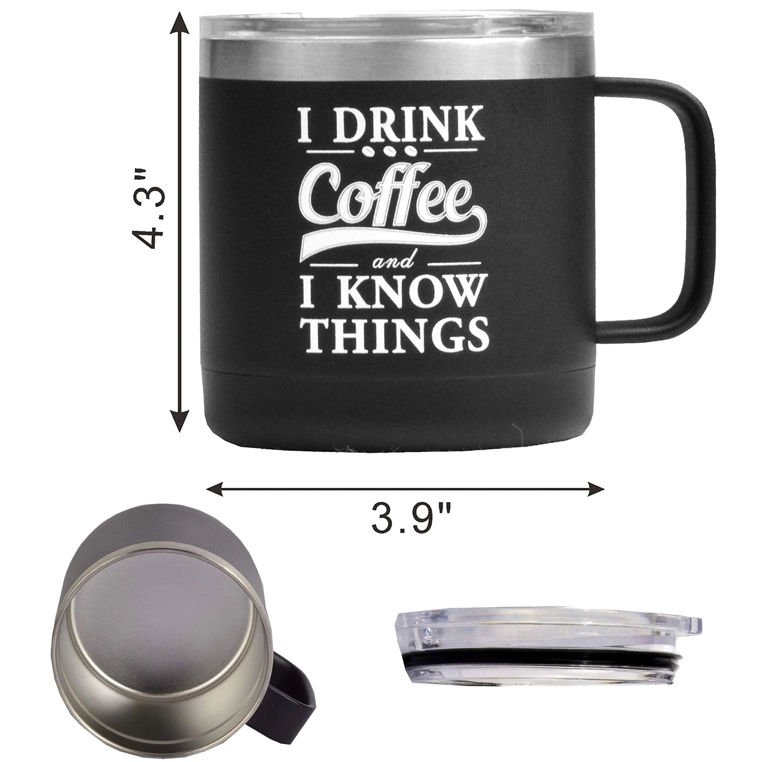 Game of Thrones Gifts, I Drink Coffee and I Know Things, Game of Thrones Coffee Mug, Game