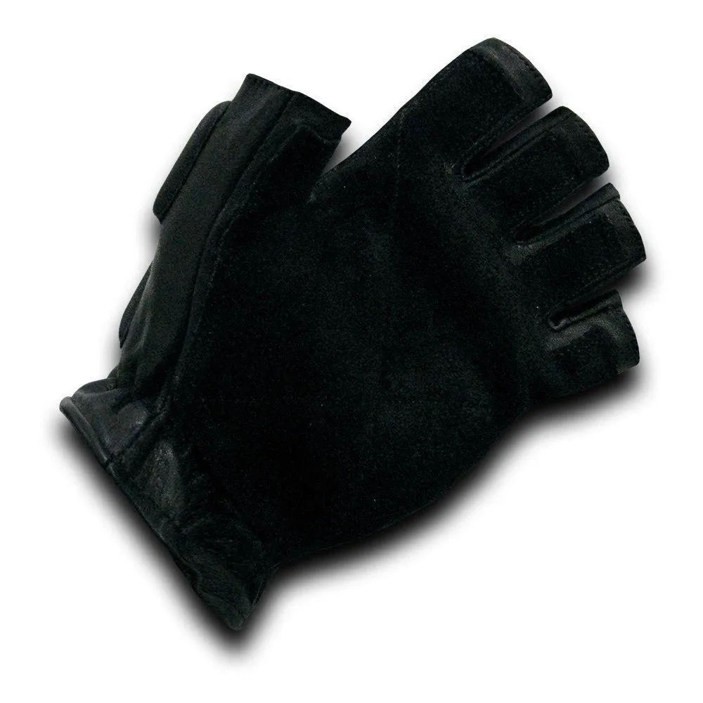 Half Finger Riot Tactical Patrol Army Military Black Gloves