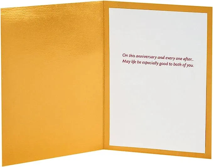 Hallmark Signature Anniversary Card for Couple (Happy Anniversary)