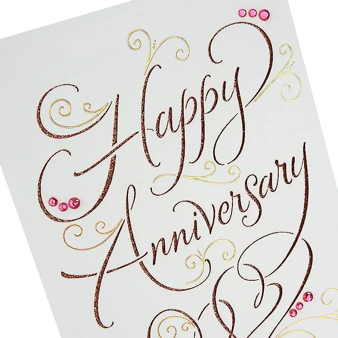 Hallmark Signature Anniversary Card for Couple (Happy Anniversary)