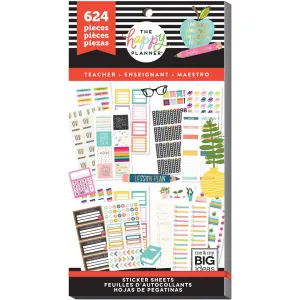 Happy Planner Big Teacher Functional | Stickers Value Pack