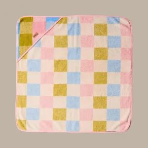 Kip & Co Corfu Tartan Terry Baby Towel