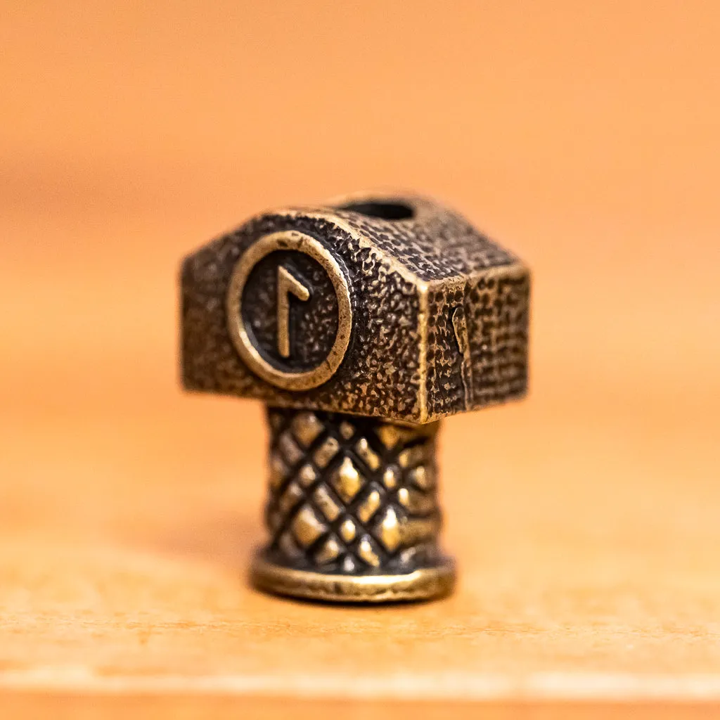 Large Norse Rune Bead (Individual)