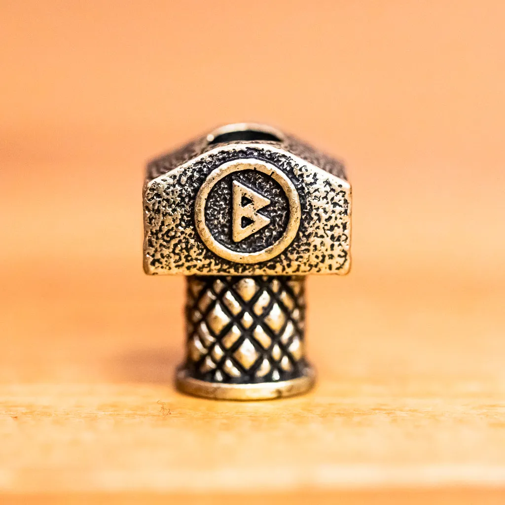 Large Norse Rune Bead (Individual)