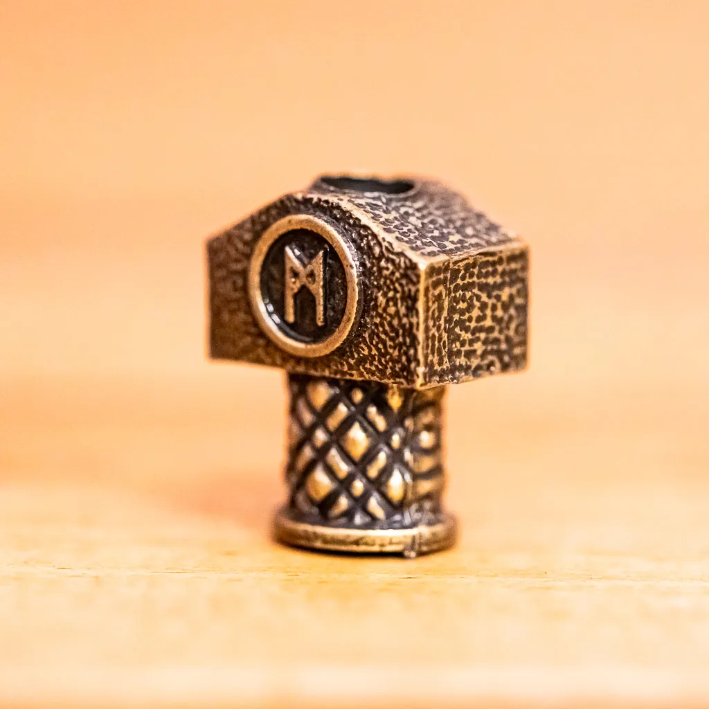 Large Norse Rune Bead (Individual)