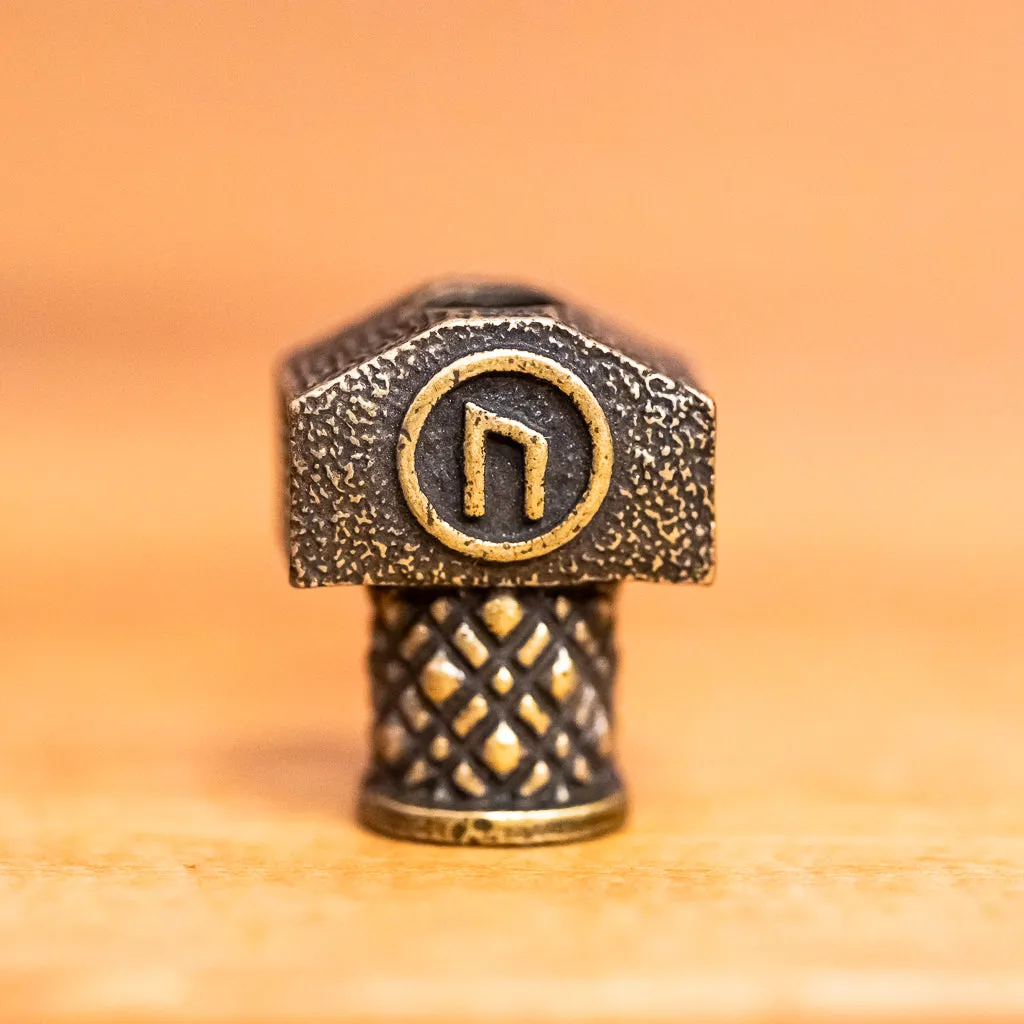 Large Norse Rune Bead (Individual)