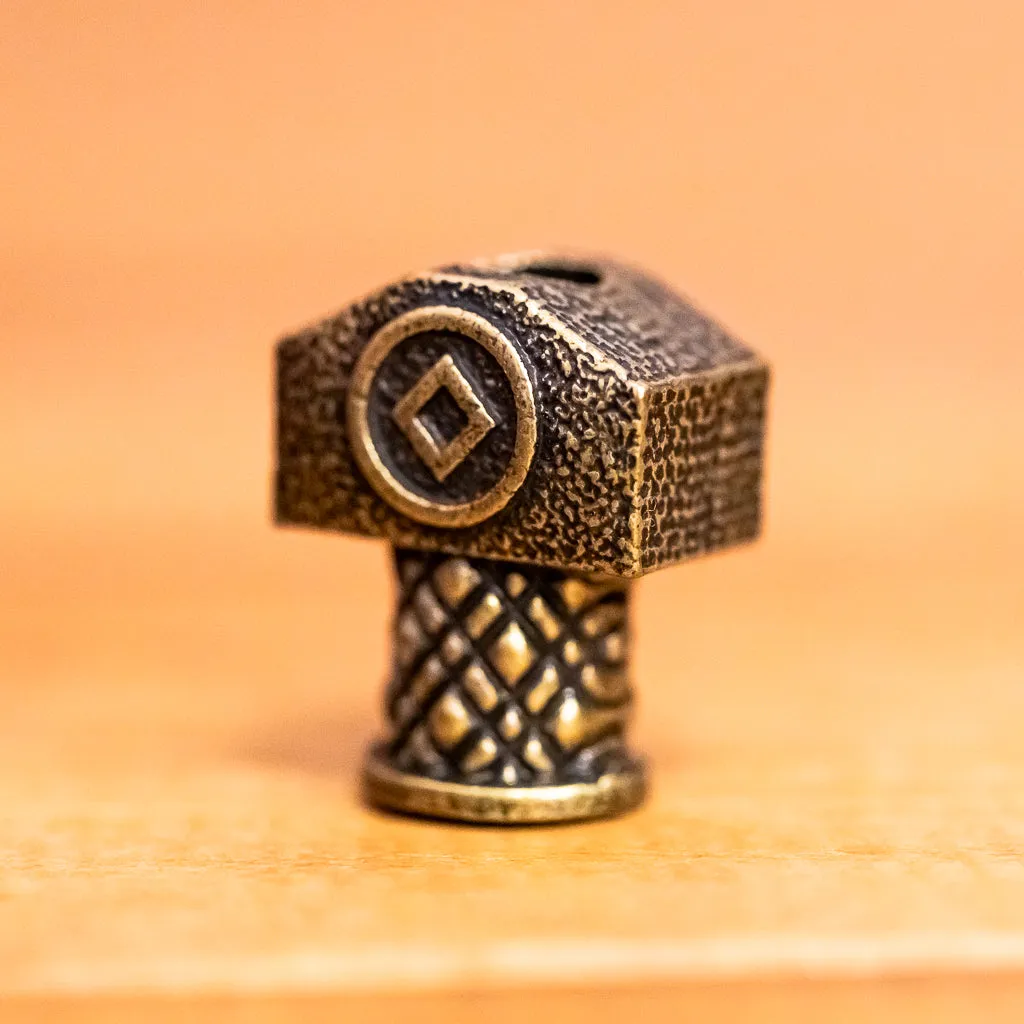 Large Norse Rune Bead (Individual)