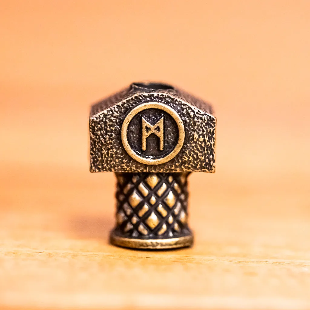 Large Norse Rune Bead (Individual)