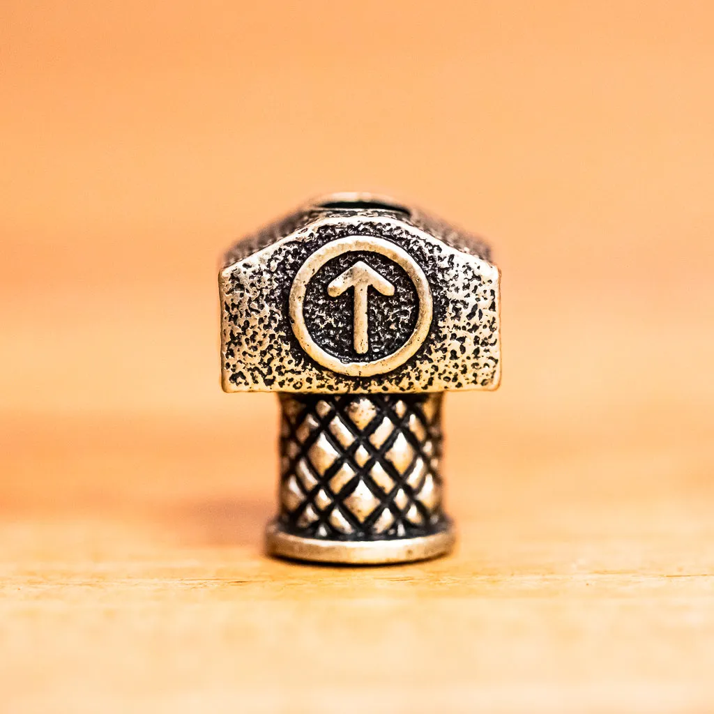 Large Norse Rune Bead (Individual)