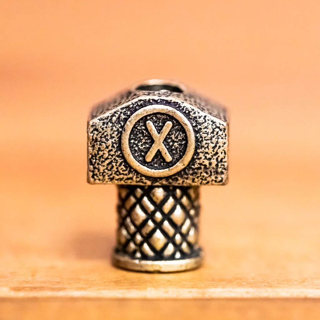 Large Norse Rune Bead (Individual)