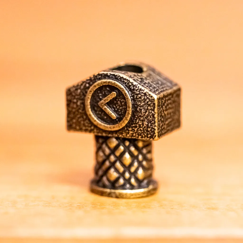 Large Norse Rune Bead (Individual)