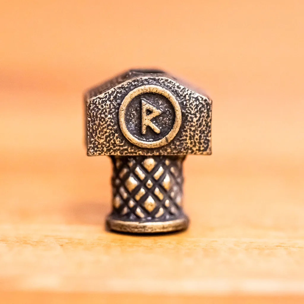 Large Norse Rune Bead (Individual)