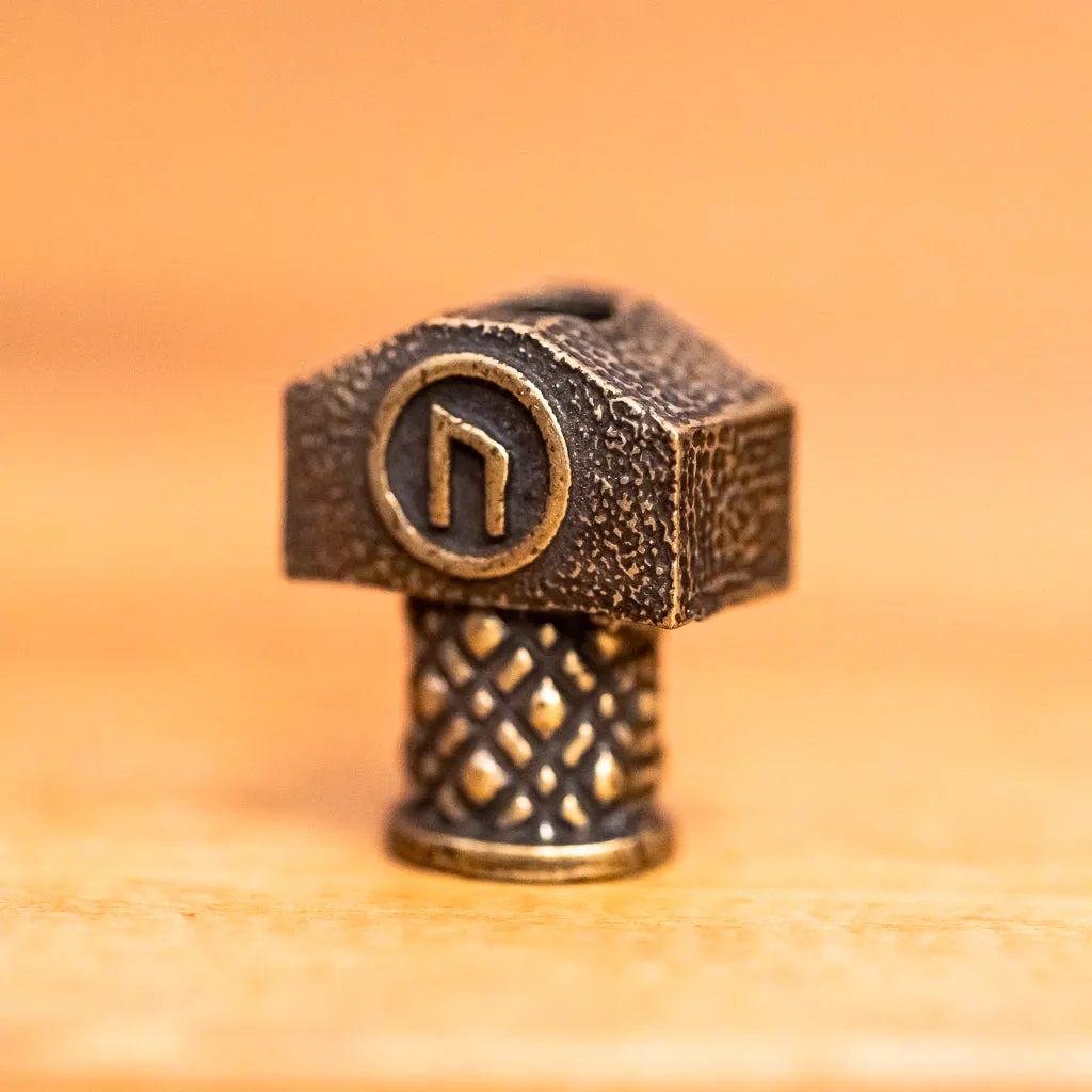 Large Norse Rune Bead (Individual)