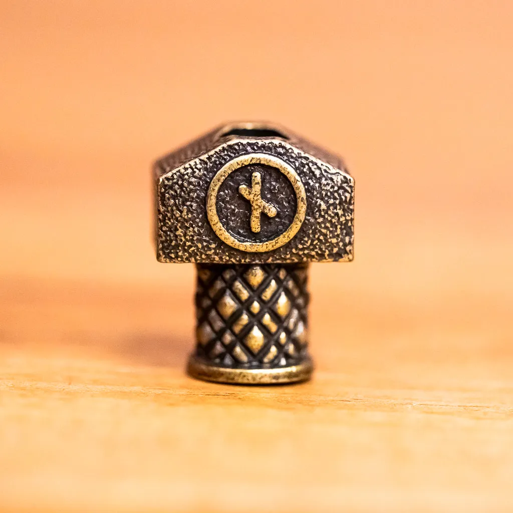 Large Norse Rune Bead (Individual)