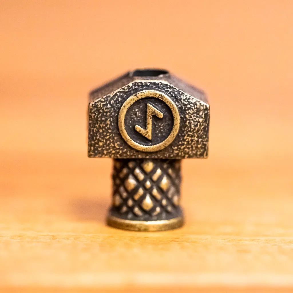 Large Norse Rune Bead (Individual)