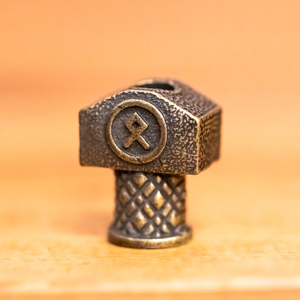 Large Norse Rune Bead (Individual)