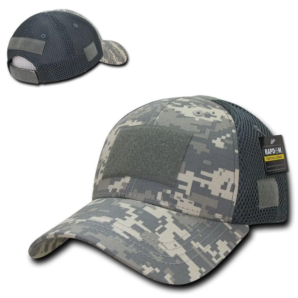 Low Crown Air Mesh Constructed Military Tactical Operator Patch Cap Hats