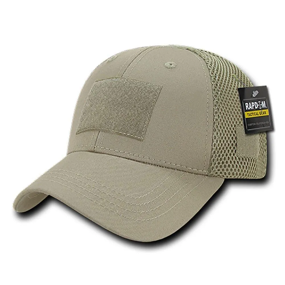 Low Crown Air Mesh Constructed Military Tactical Operator Patch Cap Hats