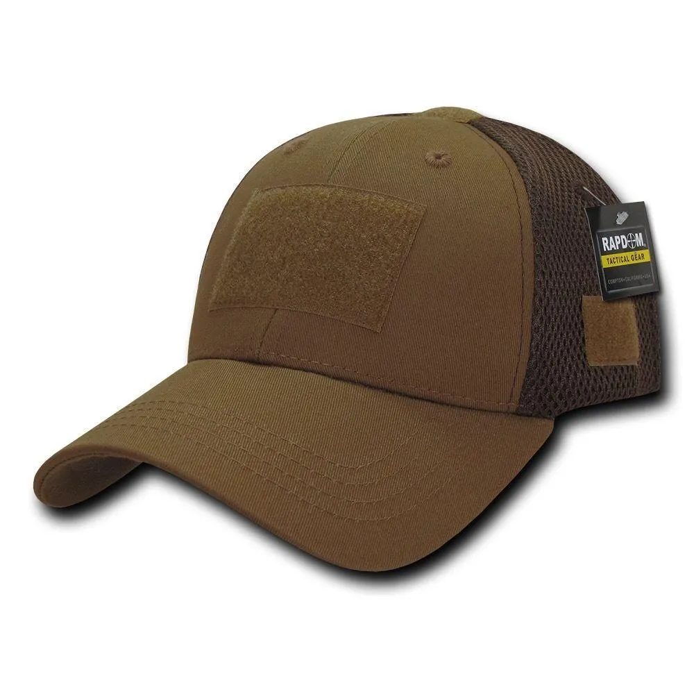 Low Crown Air Mesh Constructed Military Tactical Operator Patch Cap Hats