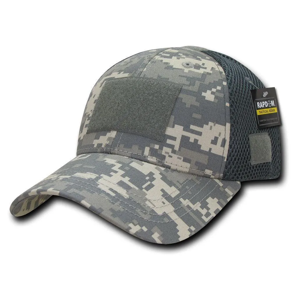 Low Crown Air Mesh Constructed Military Tactical Operator Patch Cap Hats