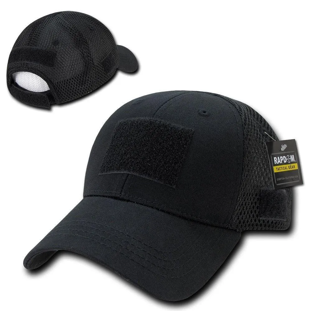 Low Crown Air Mesh Constructed Military Tactical Operator Patch Cap Hats