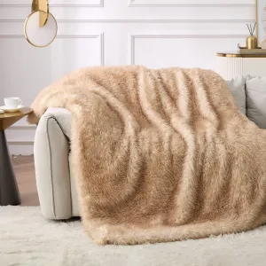 Luxury Plush Long Pile Faux Fur Blanket