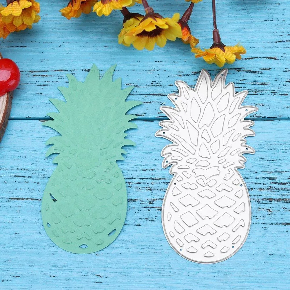 Metal Cutting Dies Stencils for DIY Scrapbooking Album Pineapple Christmas