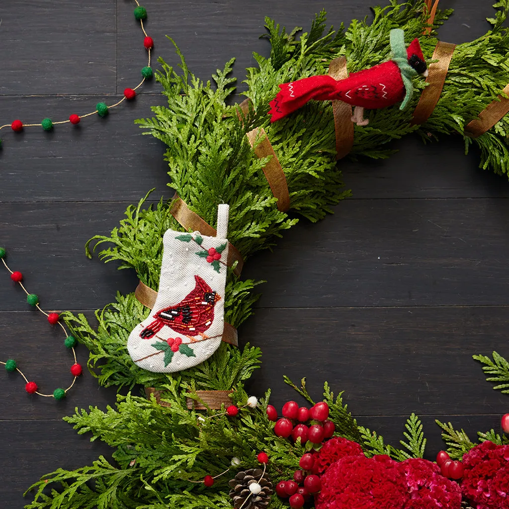 Mini Garland - Red and Green