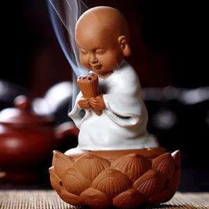 Monk Incense Burner