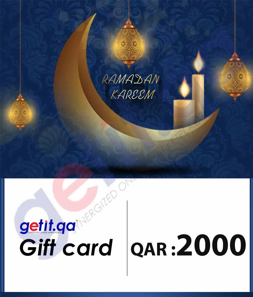 RAMADAN KAREEM GIFT CARD